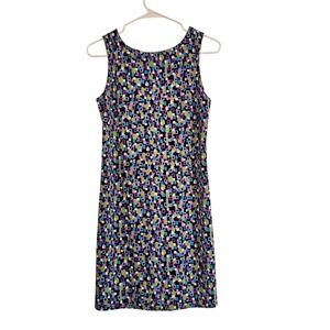 G.A.S. Great American Sportswear Geometric Print Sleeveless Knee Length Dress
